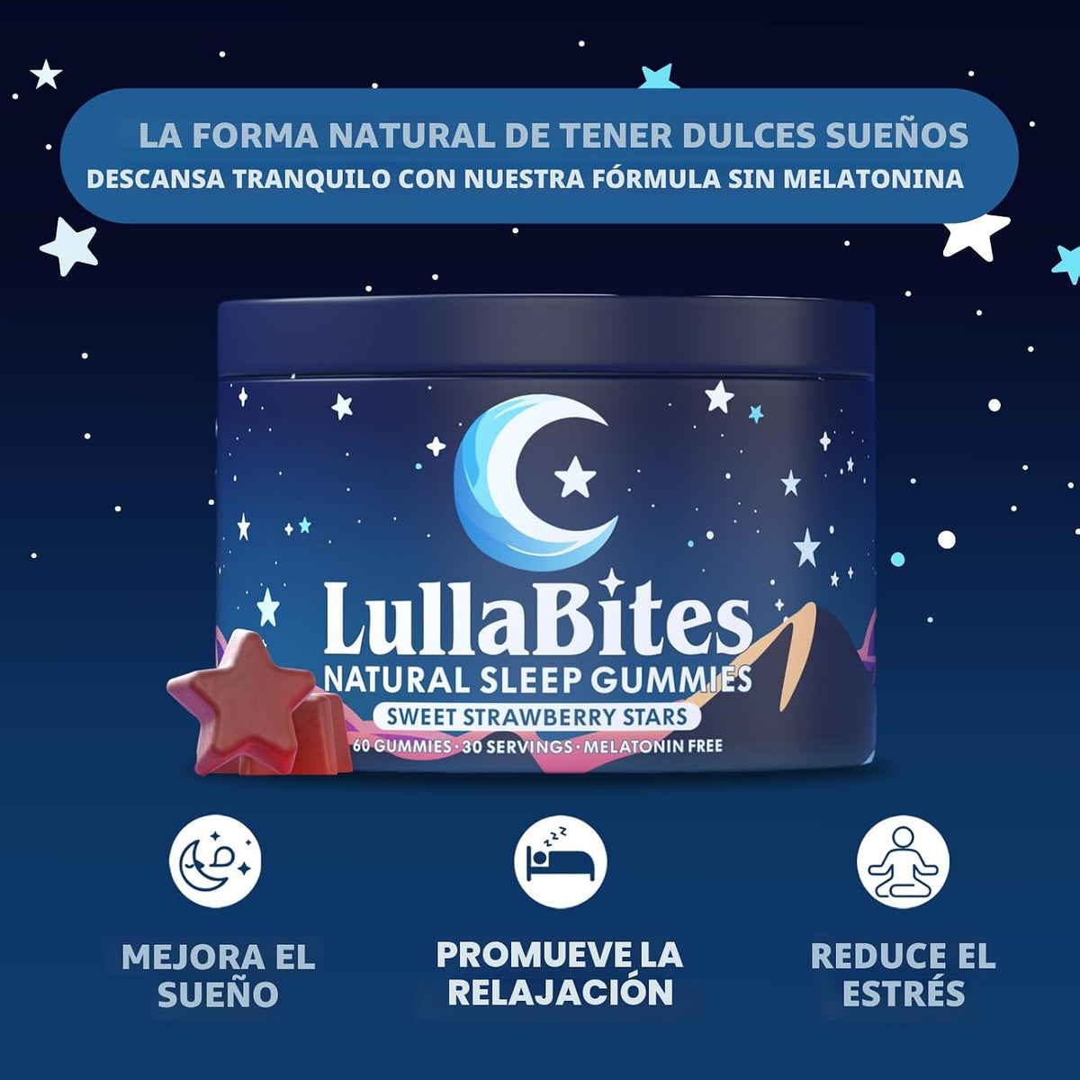LullaBites - Gomitas naturales para dormir