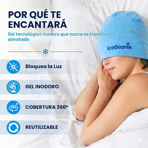 Gorra de Alivio de Migraña IceBeanie